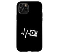 Turntable Heartbeat DJ Vinyl Record Music Line Case for iPhone 11 Pro