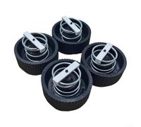Turntable Isolation Feet for Technics SL1900 Anti-Vibration Spring Shock Absorbing Record Player Feet Hi-Fi for System Stability Upgrade 4 Pack Black