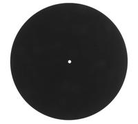 Turntable Mat Universal Slipmat for Vinyl Records, Black Felt | Nonslip Design, Quieter Playback, Portable Suitcase Decks and Audio Setup, One Piece for Phonographs