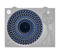 Turntable Pad - Vinyl Record Mat, 12 Inch Slipmat with Smooth Friction, Soft Felt Record Gear with Optical Design, Music Equipment Functional Art, Home Studio DJ Collectors Display