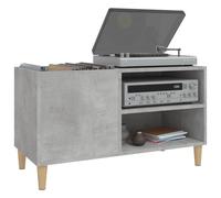 (concrete grey, 84.5 x 38 x 48 cm) vidaXL Record Cabinet Office Vinyl Storage Cabinet Sideboard Engineered Wood