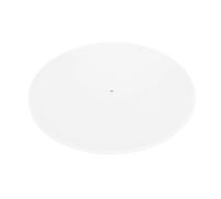 Turntable Record Pad Record Platter Slipmat Turntable Slip Mat Replacement Beautiful Reduce Static Dust Noise for 12 Inch Player(Bright white)