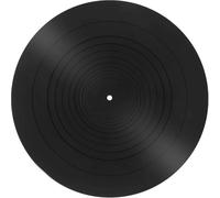 Turntable Record Slip Mat 12in Rubber Turntable Platter Mat Vibration Reduction Static Resistant Vinyl Record Pad