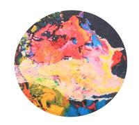 Turntable Record Slip Mat 2pcs Slip Mat Felt Turntable Platter For LP Vinyl Record Audio Replacement DIY Accessories(Multicolor)