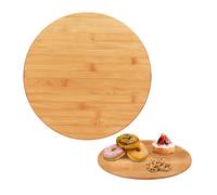Relaxdays Bamboo Turntable