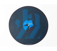 Turntable Slipmat 296mm - Premium 100% Felt Vinyl Record Mat - 10+ Exclusive Rock Designs - Made in France - Protective DJ Slipmat for All Record Players - 2mm Audiophile Grade