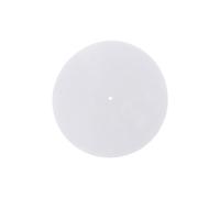 Turntable Slipmat Wool Mat, 7 Inch Turntable Mat Anti-Static for Vinyl Record，Record Player Accessories Professional Tuning Equipment Improve Sound (white)