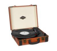 Jerry Lee BT Turntable BT USB Recording & Playback Brown