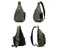TurnWay Water-Proof Sling Backpack/Crossbody Bag/Shoulder Bag for Travel, Hiking, Cycling, Camping for Women & Men (Green)