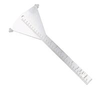 Turodeuo 1 Piece Correction Gauge Bike Cycling Accessories with Scale Marks Portable for Wheel Rim Truing Stand