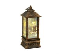 Turodeuo 1 Piece Eid Mubarak Led Lantern Ornaments Ramadan Lantern Nightlight Lighting Ramadan Festival Gifts,A