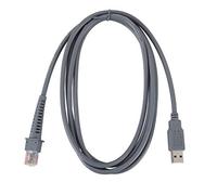 Turodeuo 1 X USB A male to RJ45 Cable 7ft 2M Barcode Scanner LS4278 LS2208 2208AP