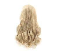 Turodeuo 13x6 Wave Lace Frontal Wigs Human- Hair Wigs Wave Lace Wigs for Women Glueless PrePlucked Blonde Lace Front Wigs
