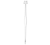 Turodeuo 1Pc Stainless Steel Violin Sound Post Setter Repair Tool Solid Bras S Violin Parts Accessories