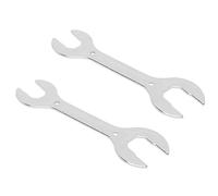 Turodeuo 2 Pcs Scooter Bike Bicycle Headset Wrench Spanner 30 32 36 40mm Multi- Repair Kit Parts