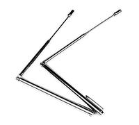 Turodeuo 2PCS Portable Dowsing Rod Water Detector Tool Adjustable Rods Flexible Divining Water Spirit Ghost Gold Buried Items