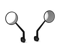 Turodeuo 2Pcs Rearview Mirror Scooter Rear View Bicycle Mirror Compatible for 1S / M365 / Pro ES1 2 3 Scooter
