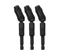 Turodeuo 3Pcs Magnetic Pivot Drill Bit Holder, Magnetic Swiveling Bit Tip Holder, Quick Release Flexible Screwdriver Bit Holder B