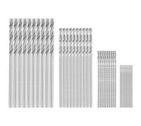 Turodeuo 40 Pcs Mini Drill HSS Bit 0.5mm-2.0mm Straight Shank PCB Twist Drill Bits Set