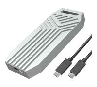 Turodeuo 40Gbps M.2 NVMe SSD Enclosure USB4 Type-C External Portable M2 Nvme Case Aluminum Support Thunderbolt4 Tool Free