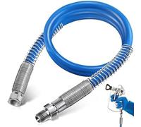 Turodeuo 4ft Airless Paint SprayExtension Hose Compatible,3/16 ID High Pressure Paint SprayWhip Hose,3000 PSI Flexible Extended
