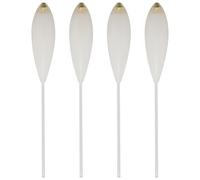 Turodeuo 4Pcs Casting SPIROLINO FORELLE POSEB Slow Sinking Suspending Intermediate Fly Fishing Float 20G