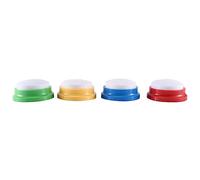 Turodeuo 4PCS Pet Sound Box Squeeze Box Squeeze Sound Box Recordable Talking Dog Button Voice Recorder Talking Toy for Pet Training Tool Squeeze Box Dog Toys