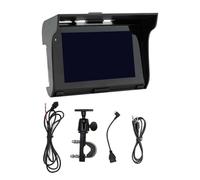 Turodeuo 5Inch MP5 Player Portabe Motorcycle GPS Navigator Wireless Carplay IP65 Waterproof Multimedia Bluetooth Player Carplay
