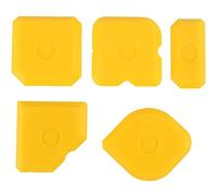 Turodeuo 5Pcs Scraper Tool Kit Grouting Set Smoothing Trowel Grout Remover Silicone Joint Joint Filler Smoothing Spatula