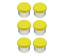 Turodeuo 6Pcs Beekeeping Tool Kit Stainless Steel Needle Queen Bee Cage Isolation Box Beehive Rearing Cover Catcher Beekeepers Tool Set