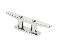 Turodeuo 8 Inch Open Base Boat Cleat 316 Stainless Steel Hardware Boat Cleats for Marine Boat Deck Rope Tie Yacht Accessories