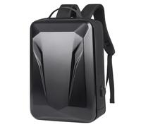 Turodeuo Anti-Theft Hard Shell Laptop Backpack Waterproof Travel Backpack Slim Gaming Computer Bag with Lock Black 17-18Inch