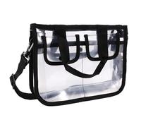 Turodeuo Clear -Body Shoulder Bag,Toiletry Organizer Wash Bag - Stadium Approved Purse