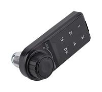Turodeuo Combination Lock, Door Access Digital Electronic Security Cabinet Coded Locker Contact Keypad Password Key Access Lock-B