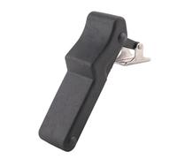 Turodeuo Flexible Door Draw Lock 3.8 inch Replacement Soft Rubber Black Over-Center C7-10