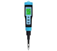 Turodeuo Food PH Meter 0.00-14.00PH High Accuracy Temp PH Tester Sensor Acidity Analyzer for Meat Canning Cheese Dough Water Easy Install Easy to Use B