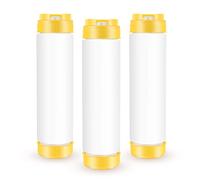 Turodeuo Inverted Plastic Squeeze Bottles Plastic Squeeze Bottle 16Oz Refillable Tip Large Valve Dispenser Condiment for Sauces Ketchup
