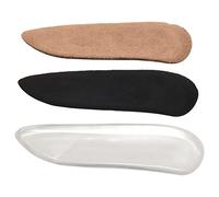 Turodeuo Medial & Lateral Heel Wedge Silicone Insoles for Supination and Pronation, Corrective Adhesive Gel Shoe Inserts for Bow Legs, Foot Alignment, Knock Knee Pain
