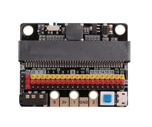 Turodeuo Micro-Bit Expansion Board IOBIT V2.0 Breakout Adapter Shield with Buzzer for Kids'S Python Graphics Programming