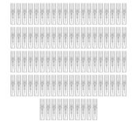 Turodeuo Mini Transparent 2 ML Plastic Bottle Perfume Empty Sample Bottle Suitable for Travel 90Pcs
