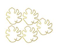 Turodeuo Monstera Stem Support 5pcs Plant Support System for Monstera & Turtle Shell Plants-Quality Leaf Clamps