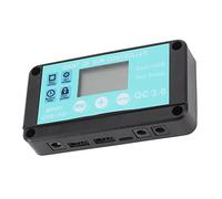 Turodeuo MPPT Solar Charge Controller Multiple Protection Solar Solar QC3.0 Controller with LCD Screen(20A)