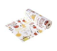 Turodeuo Multi-Function Drawer Shelf Liner Foam Paper for Kitchen Cabinets,Refrigerator,Drawers,Cabinets(Red, 12 x 196Inch)