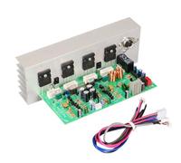 Turodeuo PMX-300W Amplifier Board 2SA1943/C5200 300W+300W with Temperature Control 2.0 Channel HIFI Music Amplificador Audio Easy to Use