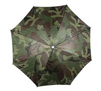 Turodeuo Portable Rain Umbrella Hat Camouflage Foldable Outdoor Sun Shade Waterproof Camping Fishing Headwear Cap Beach Hats