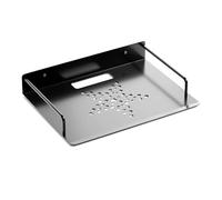 Turodeuo Projector Shelf, Floating Entertainment Center Shelves, Dvd Player Shelf, Metal Router Rack, Shelf Under Tv Wall Mount