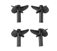 Turodeuo RC Boat Spare Parts Propeller Set for 2011-5 Fishing Tool Bait Boat Fish Finder Ship Part Positive & Reverse Propeller,4 Pcs