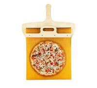 Turodeuo Sliding Pizza Peel, the Pizza Peel That Transfers Pizza Perfectly Non-Stick, Pala Pizza Scorrevole,60x30cm Easy to Use