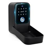 Turodeuo Smart Key Lock Box Wireless Lock Box Fingerprint Lock Box Suitable for House Keys and Real Estate Agents