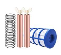 Turodeuo Solar Pool Copper Anode Replacement Kit Purification Rod Accessories Spare Pool Chemicals Testing Garden Cleaning Tools
